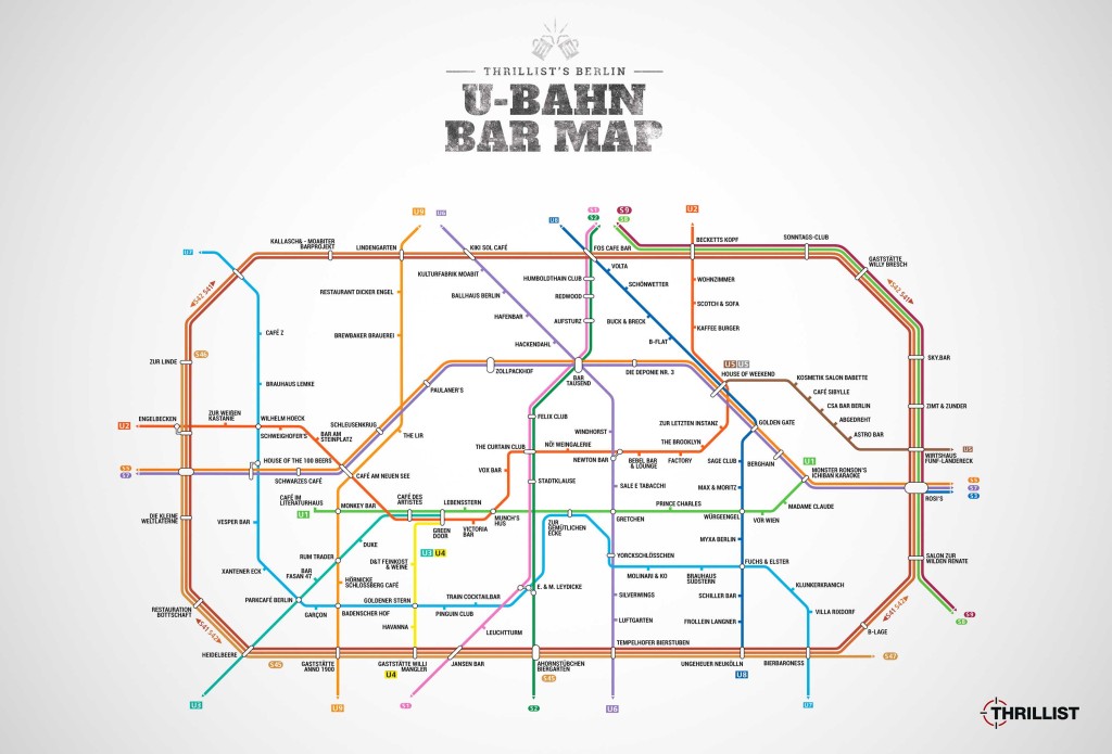 Berlin U Map